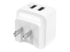 StarTech.com Dual Port USB Wall Charger 17W/3.4A - Takaisin