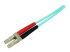 StarTech.com 10m (30ft) LC/UPC to LC/UPC OM3 Multimode Fiber Optic Cable, Full Duplex 50/125?µm Zipcord Fiber Cable, 100G Networks, LOMMF/VCSEL, <0.3dB Low Insertion Loss - Oikea kulma