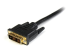 StarTech.com 6ft (1.8m) HDMI to DVI Cable, DVI-D to HDMI Display Cable (1920x1200p), Black, 19 Pin HDMI Male to DVI-D Male Cable Adapter, Digital Monitor Cable, M/M, Single Link - Lähikuva
