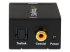 StarTech.com SPDIF Digital Coaxial or Toslink Optical to Stereo RCA Audio Converter - Vasen puoli
