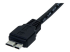 StarTech.com 0.5m (1.5ft) Black SuperSpeed USB 3.0 Cable A to Micro B - Oikea kulma