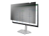 StarTech.com 23.6-inch 16:9 Computer Monitor Privacy Filter, Anti-Glare Privacy Screen with 51% Blue Light Reduction, Black-out Monitor Screen Protector w/+/- 30 deg. Viewing Angle, Matte and Glossy Sides (23669-PRIVACY-SCREEN) - Oikea kulma