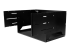 StarTech.com 4U Open Frame Wall Mount Network Rack w/ Built in Shelf - Oikea kulma