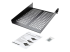 StarTech.com 1U Server Rack Shelf, 2U 22in Universal Fixed Vented Network Rack Shelf/Cantilever Tray for 19" AV/Data/Network Equipment Enclosure w/Cage Nuts & Screws, 50lbs Weight Cap. - Oikea kulma