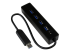 StarTech.com 4-Port USB 3.0 Hub with Built-in Cable - Oikea kulma