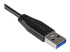 StarTech.com 0.5m 20in Slim Micro USB 3.0 Cable M/M - Lähikuva