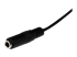StarTech.com 1m Slim 3.5mm Stereo Extension Audio Cable - Oikea kulma