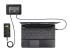 StarTech.com Conference Room Docking Station, Universal Laptop Dock, 4K HDMI, 60W Power Delivery, USB Hub, GbE, Audio, In-Table Connectivity Box For Huddle/Boardroom Collaboration Space - Ylä