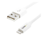 StarTech.com 2m (6ft) Long White Apple 8-pin Lightning Connector to USB Cable for iPhone / iPod / iPad - Lähikuva
