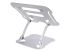 StarTech.com Laptop Stand for Desk, Ergonomic Laptop Stand Adjustable Height, Aluminum, Portable, Supports up to 22lb (10kg), Foldable Laptop Holder for Desk - Takaisin