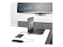 StarTech.com Conference Room Docking Station, Universal Laptop Dock, 4K HDMI, 60W Power Delivery, USB Hub, GbE, Audio, In-Table Connectivity Box For Huddle/Boardroom Collaboration Space - Vasen kulma