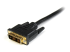 StarTech.com 6ft (1.8m) HDMI to DVI Cable, DVI-D to HDMI Display Cable (1920x1200p), Black, 19 Pin HDMI Male to DVI-D Male Cable Adapter, Digital Monitor Cable, M/M, Single Link - Lähikuva