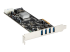 StarTech.com 4 Port USB 3.0 PCIe Card w/ 4 Dedicated Channels - Takaisin
