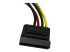 StarTech.com 6in 4 Pin LP4 to SATA Power Cable Adapter - Lähikuva