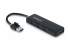 StarTech.com 4-Port USB-A Hub, 5Gbps, Bus Powered, Small Travel Mini Hub - Oikea kulma