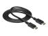 StarTech.com 35 ft DisplayPort Cable with Latches - Vasen kulma