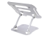 StarTech.com Laptop Stand for Desk, Ergonomic Laptop Stand Adjustable Height, Aluminum, Portable, Supports up to 22lb (10kg), Foldable Laptop Holder for Desk - Takaisin