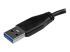 StarTech.com 0.5m 20in Slim USB 3.0 A to Micro B Cable M/M - Lähikuva