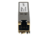 StarTech.com Cisco SFP-GE-T Compatible SFP Module, 1000BASE-T, SFP to RJ45 Cat6/Cat5e, 10/100/1000 Mbps, RJ-45 (Copper) 100m, Cisco IE3400, IE3300, IE3200, 1000MbE Mini GBIC Transceiver - Vasen puoli