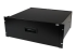 StarTech.com 4U Black Steel Storage Drawer for 19in Racks and Cabinets - Vasen kulma
