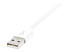 StarTech.com 1m (3ft) White Apple 8-pin Lightning Connector to USB Cable for iPhone / iPod / iPad - Lähikuva