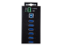 StarTech.com 10 Port USB Hub with Power Adapter, Surge Protection, Metal Industrial USB 3.0 Data Transfer Hub, Din Rail, Wall or Desk Mountable, High Speed USB 3.1/ USB 3.2 Gen 1 5Gbps Hub - Lähikuva