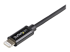 StarTech.com 2m (6ft) Long Black Apple® 8-pin Lightning Connector to USB Cable for iPhone / iPod / iPad - Lähikuva