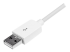 StarTech.com 3m (10ft) Long White Apple® 8-pin Lightning Connector to USB Cable for iPhone / iPod / iPad - Oikea kulma