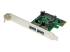 StarTech.com 2 Port PCI Express (PCIe) SuperSpeed USB 3.0 Card Adapter with UASP - Vasen kulma
